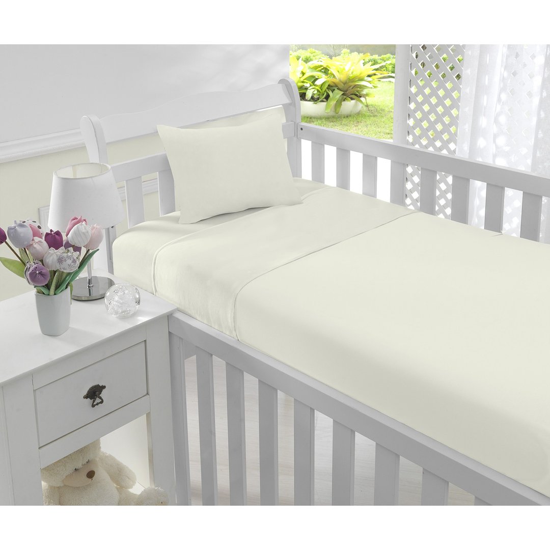 jogo completo de malha bebe marfim