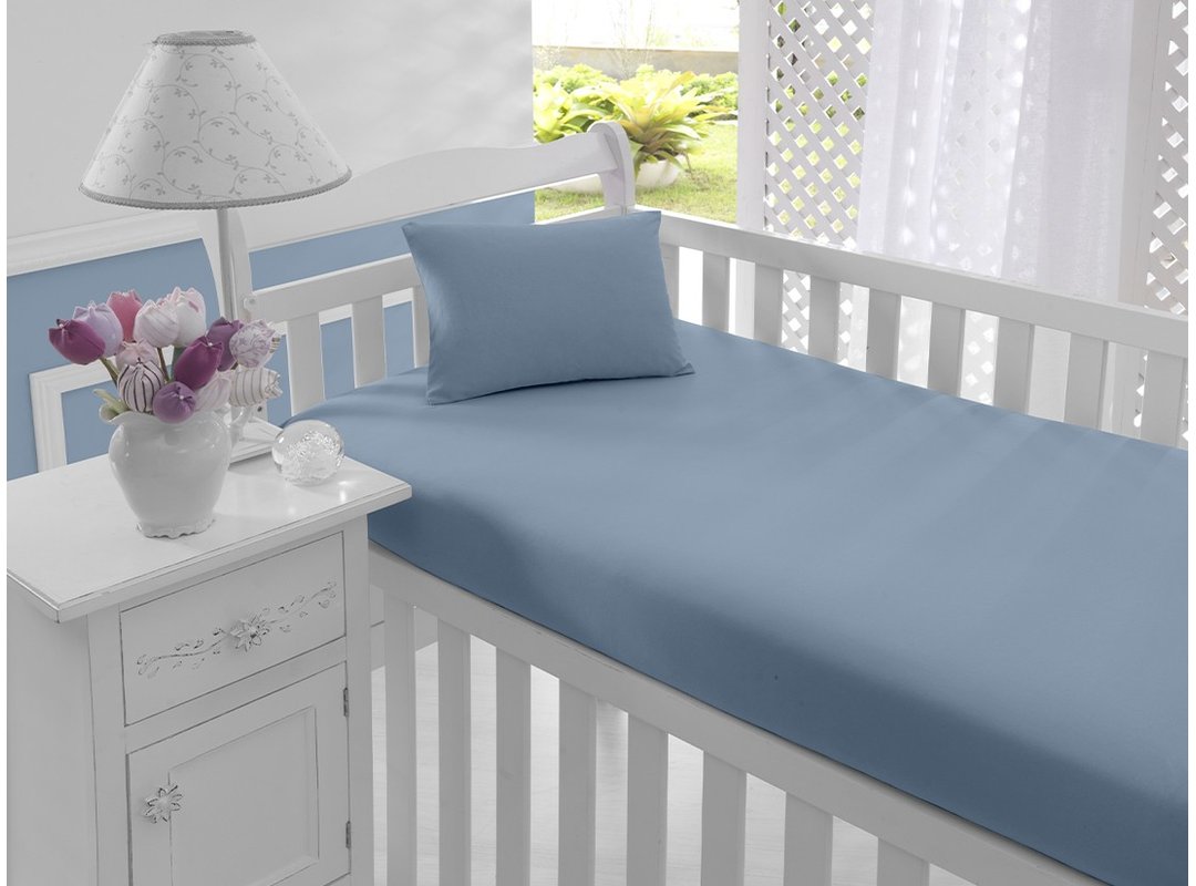 jogo de cama liso em malha