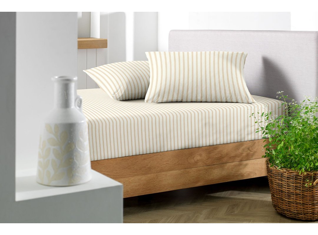 Jogo de cama estampado em malha